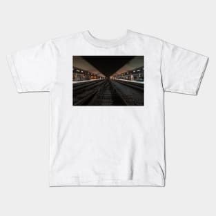 Train Tracks Kids T-Shirt